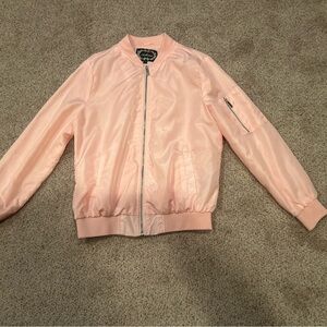 Pink Bomber Jacket